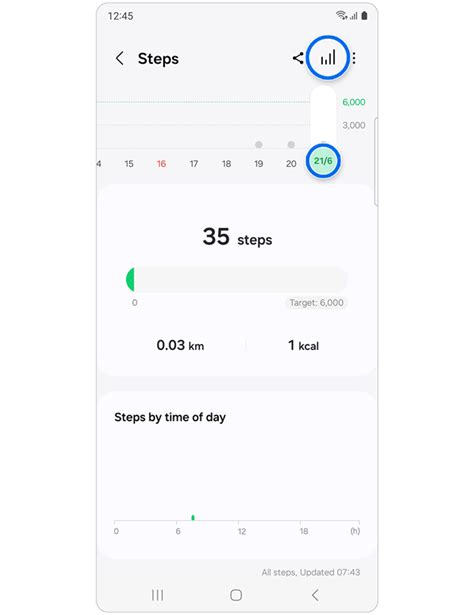 View your step count in Samsung Health | Samsung India