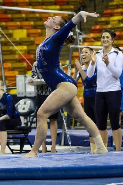 Utah State gymnastics celebrates Senior Night with win over no. 24 ...