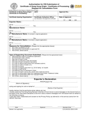 Fillable Online Fillable Online Authorization for EDI Submission of ...