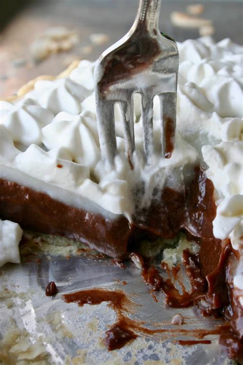 Chocolate Haupia Pie