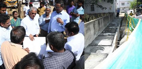 சென்னை | மழைநீர் வடிகால் பணிகளை ஆய்வு செய்த தலைமைச் செயலாளர் சிவ்தாஸ் ...