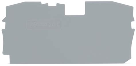 End and intermediate plate (2010-1291) | WAGO India