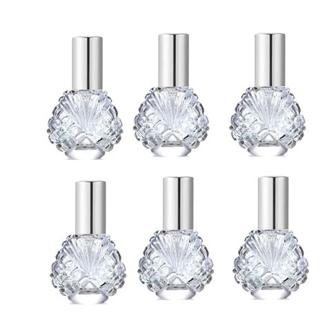 YORROR 6pcs 15ml Glass Spray Bottle,Reusable Perfume Atomizer Liquid ...
