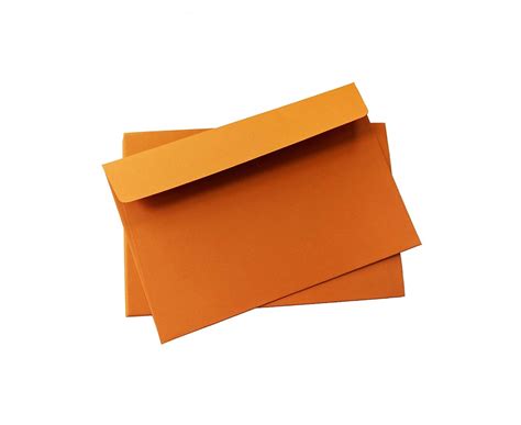 Orange-Envelopes-for-Notes-for-Special-Occasions-Pack of 20