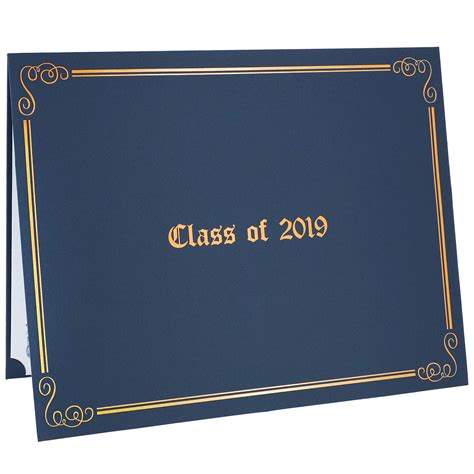 Buy Vicien Class of 2019 Diploma Covers 12-Pack Graduation Awards ...