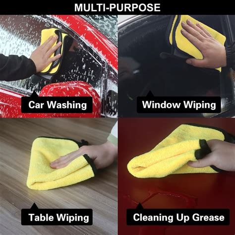 Buy LUXE HOME Set of 8 Microfiber Cleaning Cloths from Luxe Home at ...