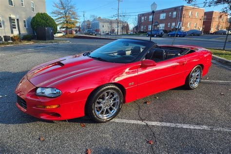20k-Mile Supercharged 2002 Chevrolet Camaro SS Convertible 6-Speed for sale on BaT Auctions ...