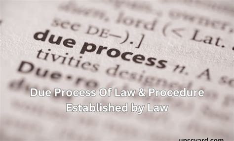 Due Process Explained 的图像结果