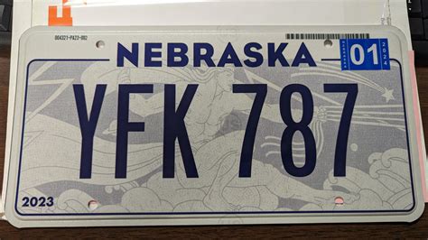Nebraska License Plates