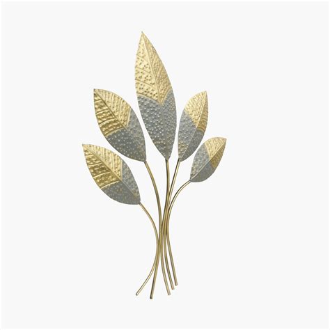 Buy VEDAS Ehaan Metal Leaf Wall Art from Vedas at just INR 9599.0