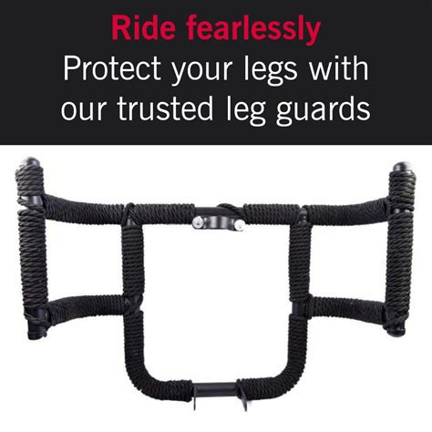 AllExtreme EXAFLGR Heavy Duty Metal Stainless Steel Air Fly Leg Guard ...