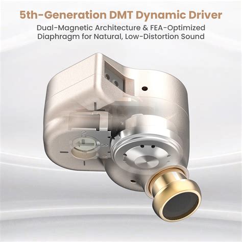 TANCHJIM- Fission 5th-Generation DMT Dynamic Driver IEMs – Concept Kart
