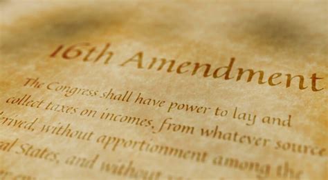 Image result for 16th Amendment