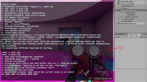 Debug.log Unity 的图像结果