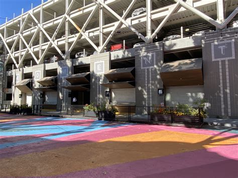 San Jose parking garage construction shutters micro-retail - San José Spotlight