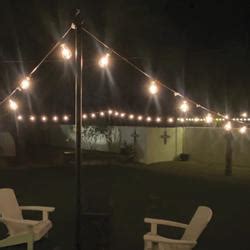 Simple Living Solutions 9' Metal String Light Pole Kit at Menards®
