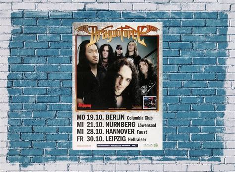 DragonForce - Heroes Of Our Time, Tour 2009 - Konzertplakat, 22,90