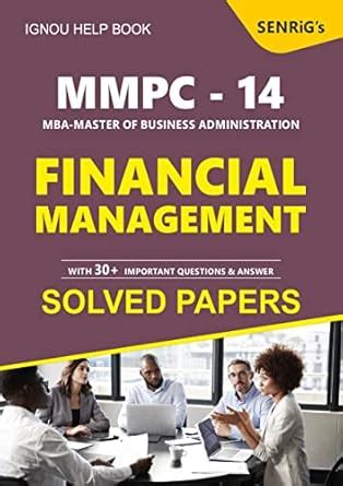 Buy IGNOU MMPC 014 FINANCIAL MANAGEMENT Help Book IGNOU MMPC 014 ...