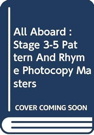 All Aboard : Stage 3-5 Pattern And Rhyme Photocopy Masters : Amazon.in ...