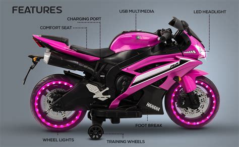 Buy GoodLuck Baybee Thunder Kids Battery Operated Bike, Baby ...