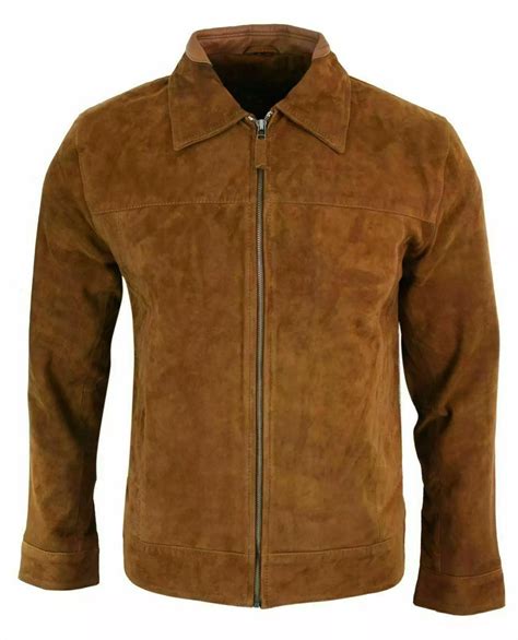 Buy Mens Brown Suede Jacket - Free Shipping - 50% OFF
