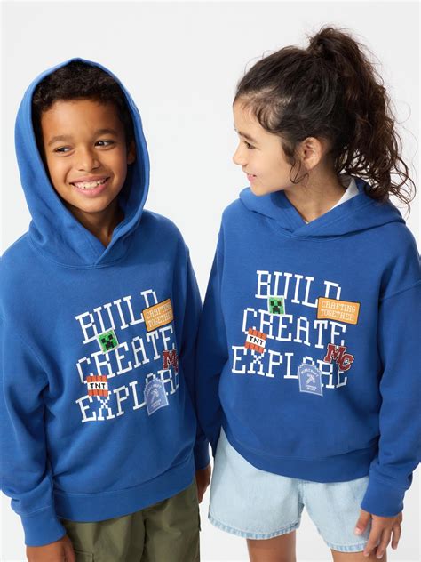 Minecraft UT Hoodie für Kinder | UNIQLO DE