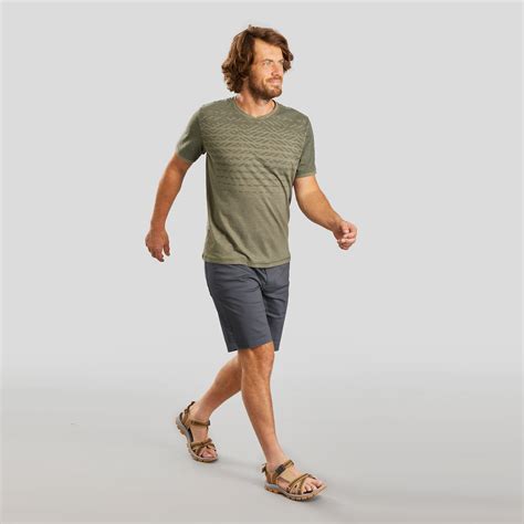 Buy Men's Carbon Grey Hiking Shorts Online | Decathlon