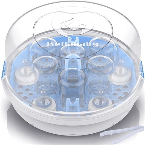 Amazon.com: Bellababy Baby Bottle sterilizer Microwave Steam Sterilizer ...