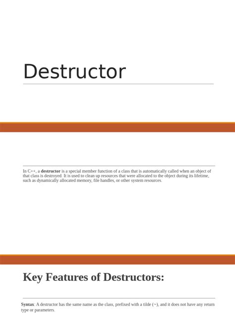 Image result for Destructor Computer Programming