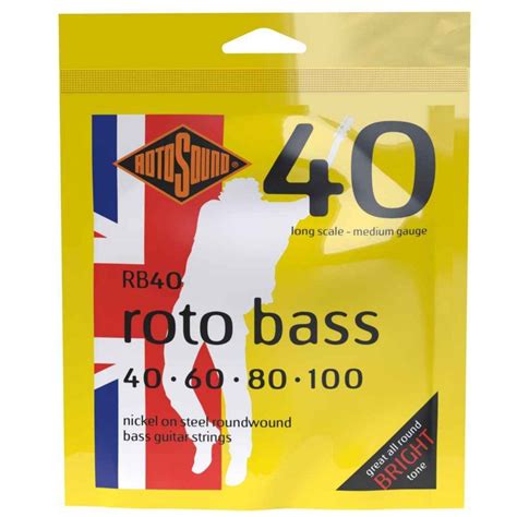 Buy Rotosound RB40 Bass Nickel Medium Bass Guitar String Online | Bajaao