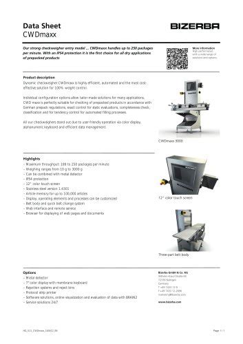Slicers VSP, VSI & GSP - BIZERBA - PDF Catalogs | Technical ...