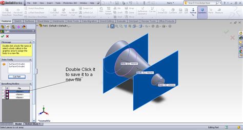 Advanced Splitting in SolidWorks 的图像结果