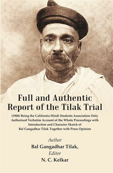 Amazon.in: Buy Full and Authentic Report of the Tilak Trial : (1908 ...