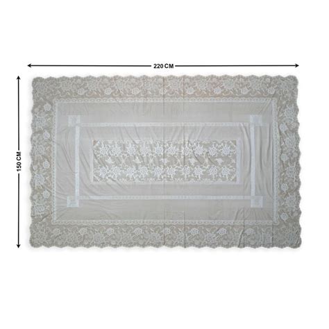 Buy Corsica Bloom Floral PVC 8-Seater Table Cloth - 220x150cm from ...