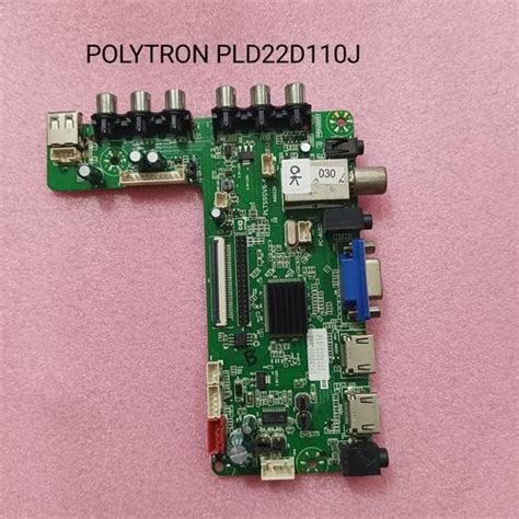 Jual mb POLYTRON pld 22d110j - mainboard - mesin tv led - mainboard tv ...