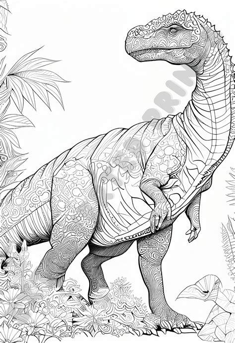 Real Dinosaurs Coloring Pages