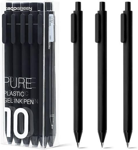KaCo Pure 0.7mm Gel Pen Pack of 10 : Amazon.in: Office Products