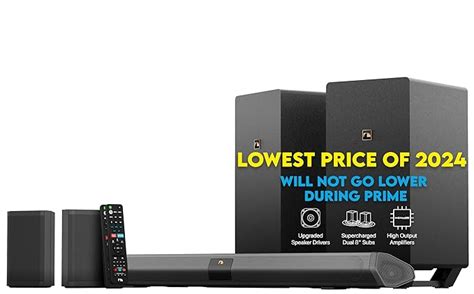 Nakamichi Shockwafe Elite Bluetooth 7.2.4 Channel Dolby Atmos/DTS:X ...