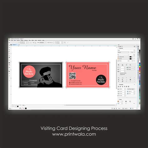 Image result for Visiting Card Tutorial