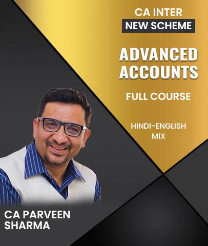 CA Inter Advanced Accounts Full Course By CA Parveen Sharma | Zeroinfy