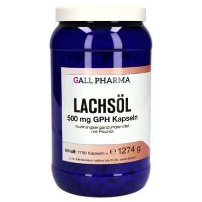 Lachsöl 500 mg GPH Kapseln [3998039]-Gall-Pharma GmbH-Online-Shop