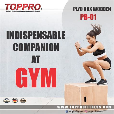 TOPPRO Fitness Wooden PLYO Box PB-01 | Wooden PLYOMETRIC Box | Jump ...