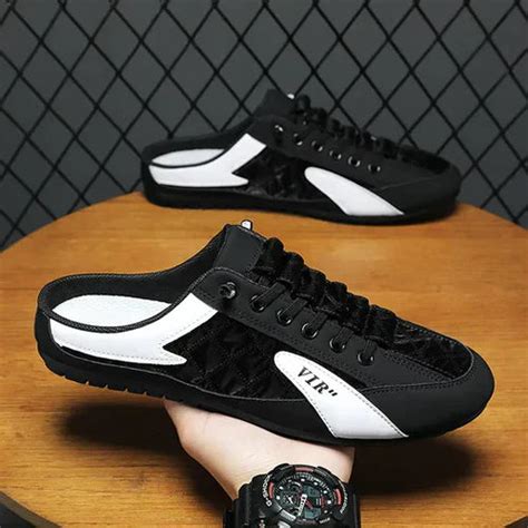 Black Men's Slip-On Shoe