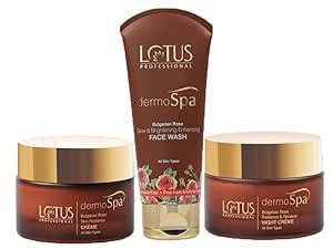 Lotus Professional DermoSpa Bulgarian Rose Day Cream_50g + Night Cream ...