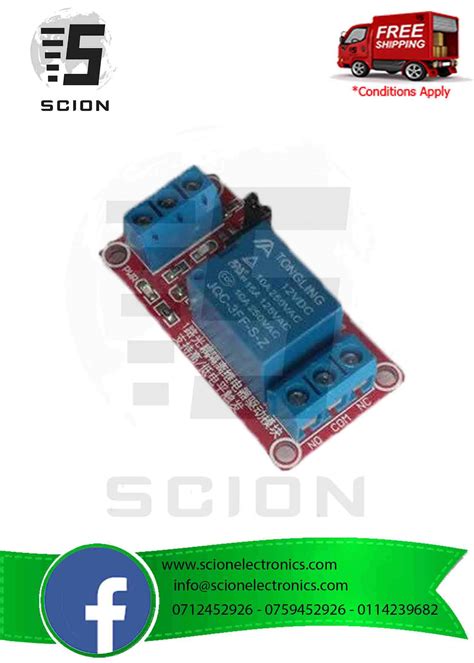 Image result for Single Channel 12V Relay Module