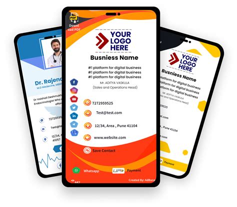 Free Digital Business Cards For Businesses | Create Your Card