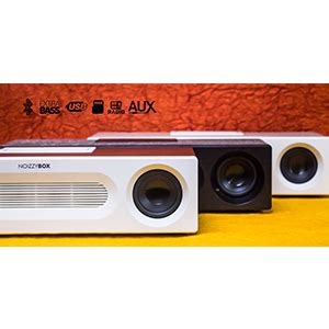 Noizzy Box Retro Vogue Vintage Classic and Powerful Sound Bar Home ...
