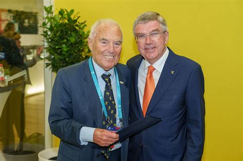 Le président du CIO en déplacement aux Championnats du monde de ...