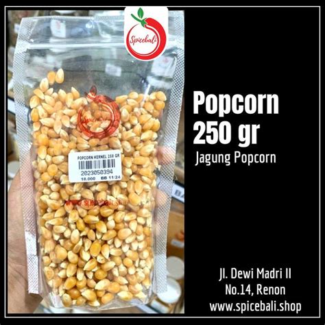 Jual 500gr Popcorn Kernel / Jagung Popcorn / Pop Corn Mentah 500 gr ...