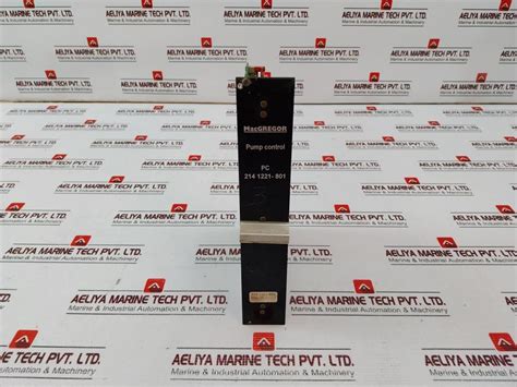 Macgregor 214 1221-801 Pump Control Circuit Board Module – Aeliya ...